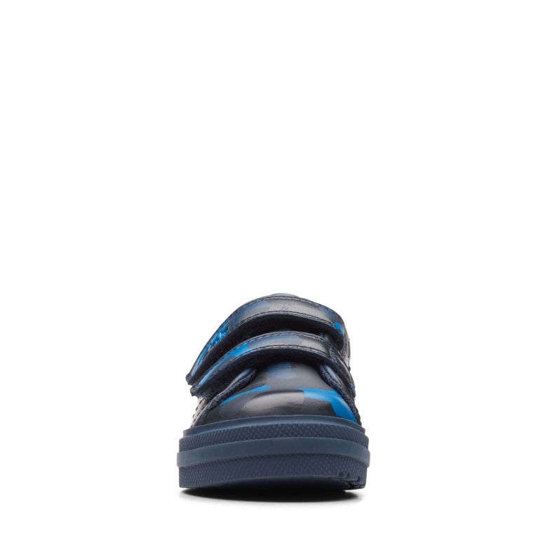 Navy Camo Clarks Nova Frühes T