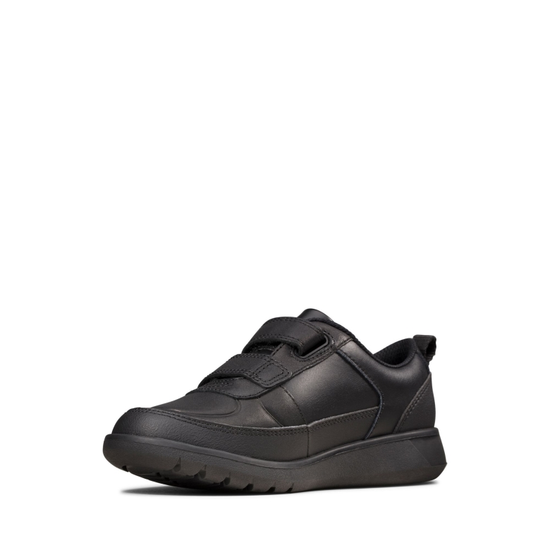 Scape Flare K Clarks Schwarzes Leder