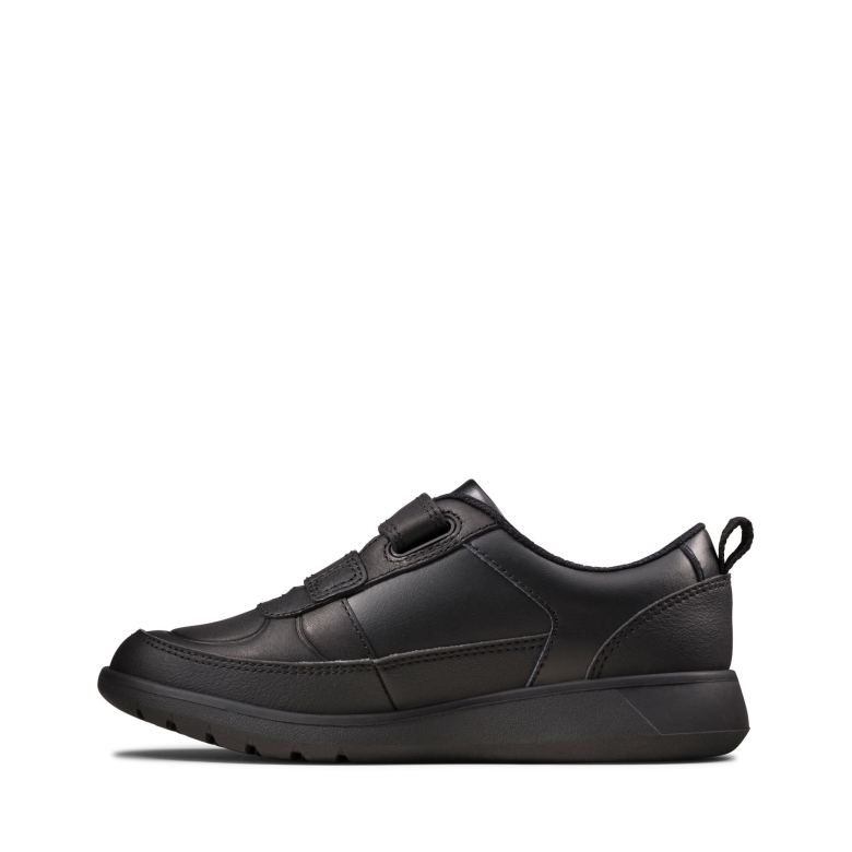 Scape Flare K Clarks Schwarzes Leder