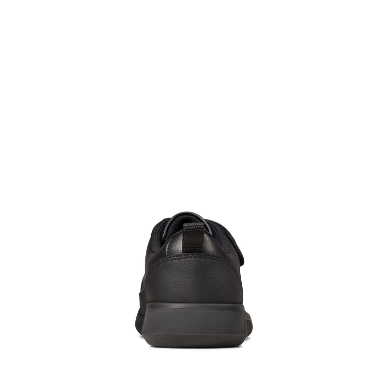 Scape Flare K Clarks Schwarzes Leder