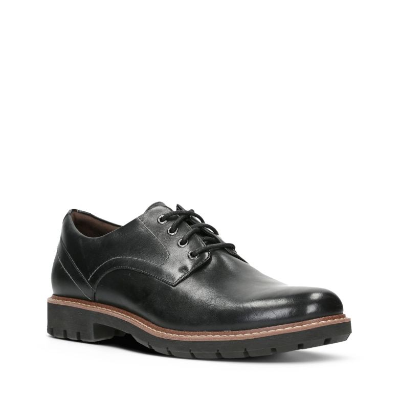 Batcombe Hall Schwarz Leder Clarks