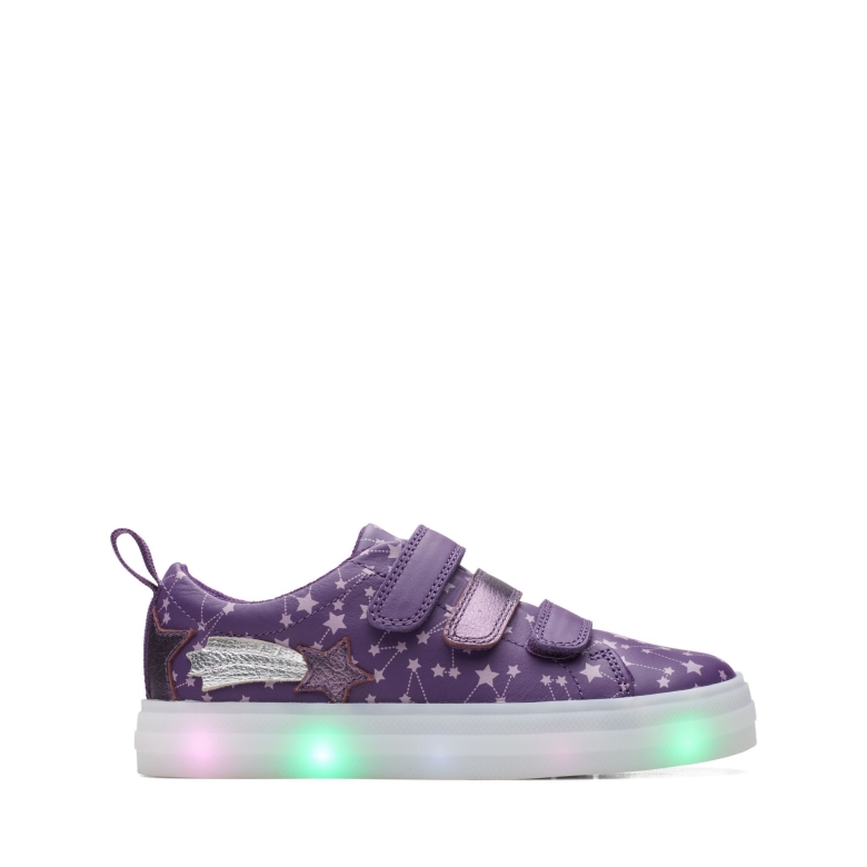 Flare Fly K Clarks Lila