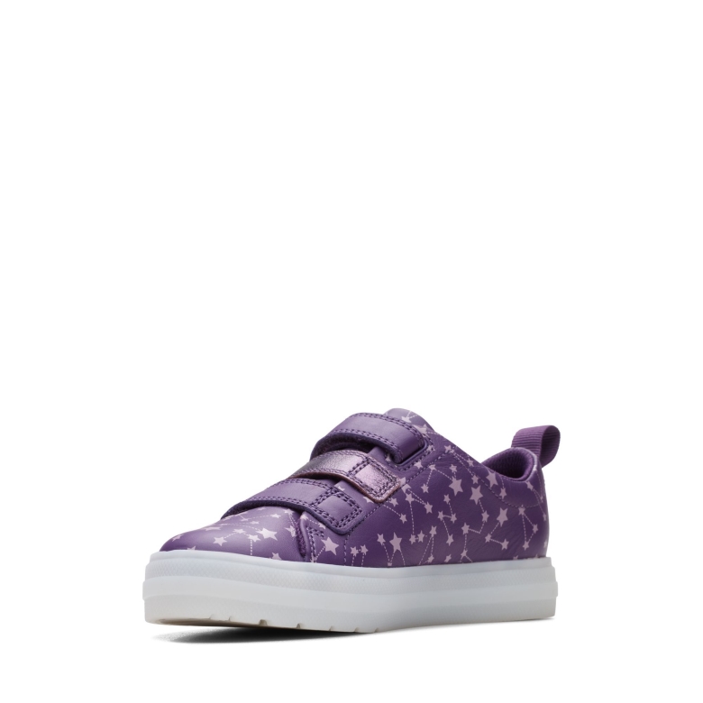 Flare Fly K Clarks Lila