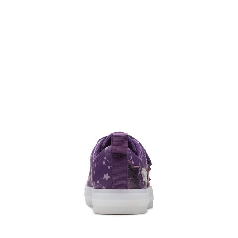 Flare Fly K Clarks Lila