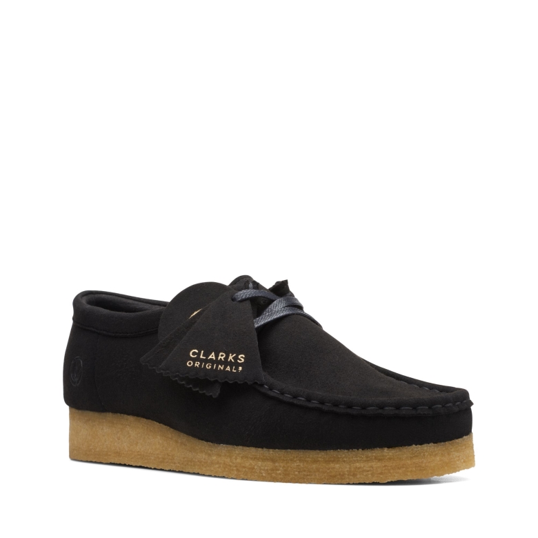 Schwarzes Clarks Wallabee