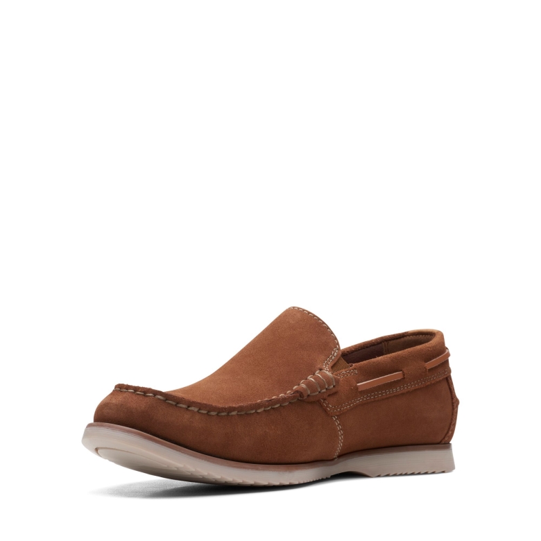 Cola Wildleder Clarks Noonan Schritt