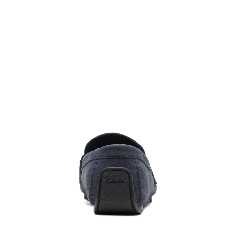 Oswick Bar Clarks Marineblaues Nubukleder