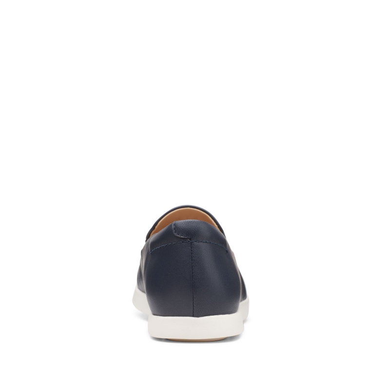 Clarks Marineblaues Leder Ace Lite Lo