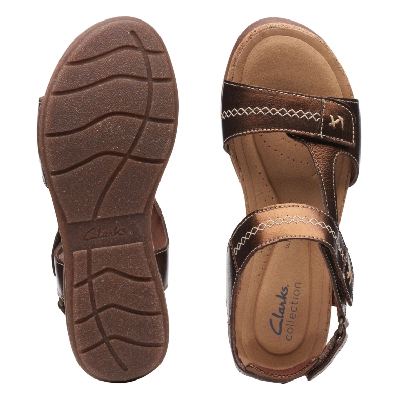 Roseville Mae Metallic Led Clarks