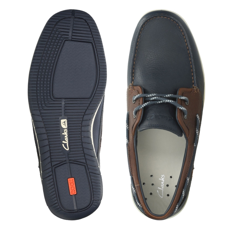 Clarks Orson Harbor Mehrfarbiges Leder