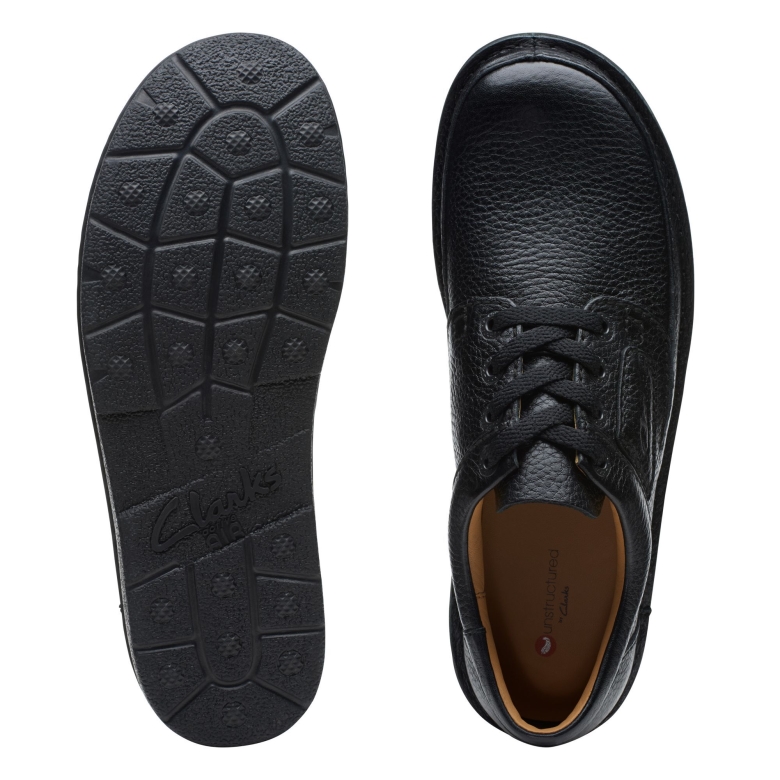 Schwarze Clarks Natur Ii