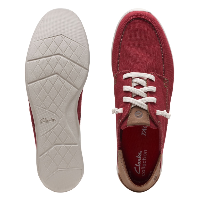 Ziegelrote Spitze Clarks