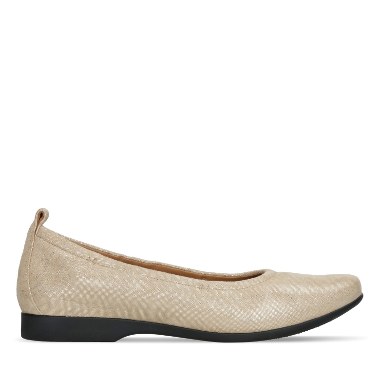 Clarks Un Darcey Vibe Goldmetallic