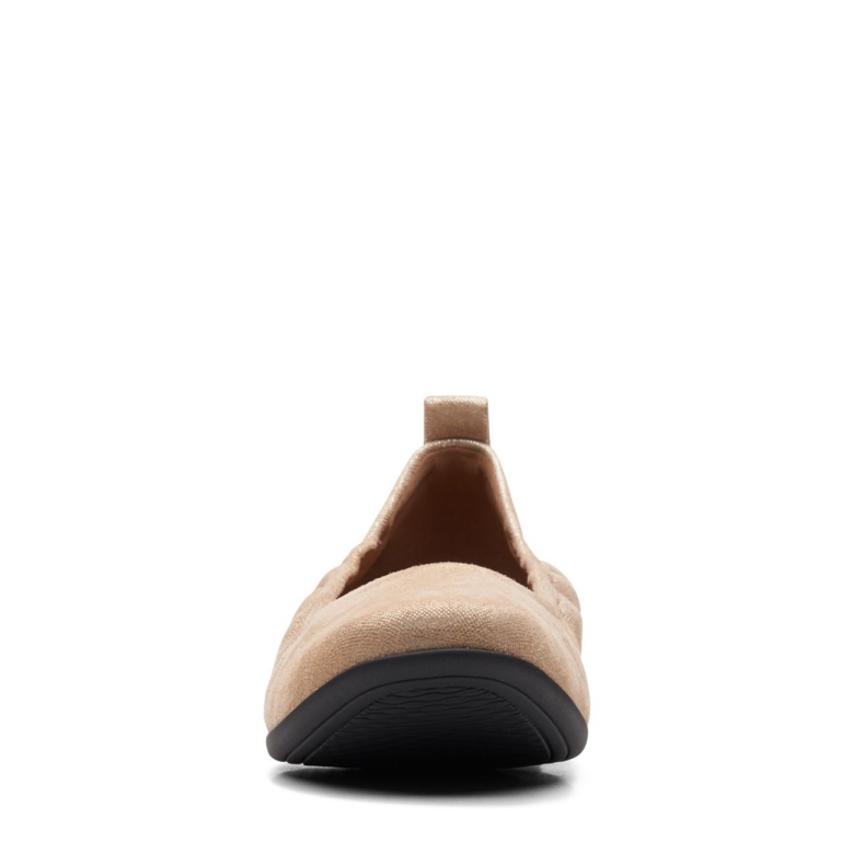 Clarks Un Darcey Vibe Goldmetallic