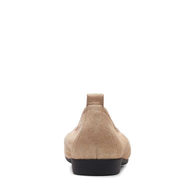 Clarks Un Darcey Vibe Goldmetallic