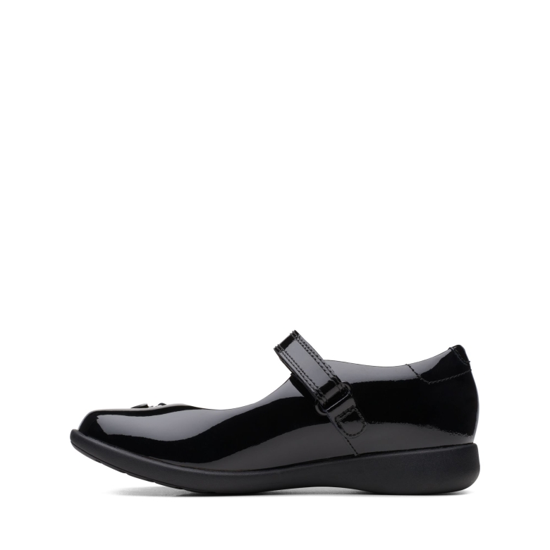 Black Pat Clarks ätzen Mj Pm K