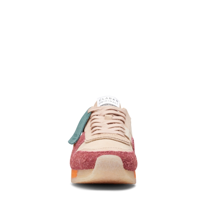 Clarks Cream Tor Laufen