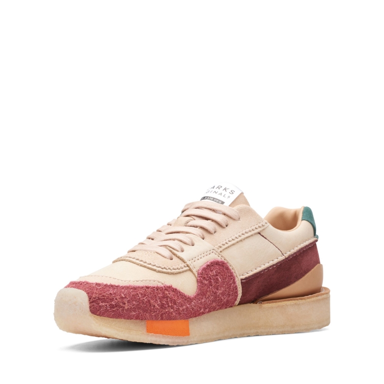 Clarks Cream Tor Laufen