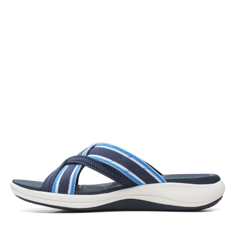 Clarks Mira Isle Dunkel Marineblau Txt