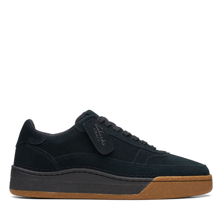 Clarks Black Sde Craftcourtlace