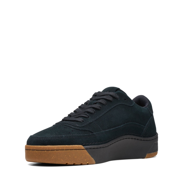 Clarks Black Sde Craftcourtlace