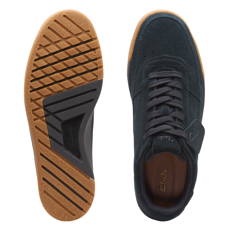 Clarks Black Sde Craftcourtlace
