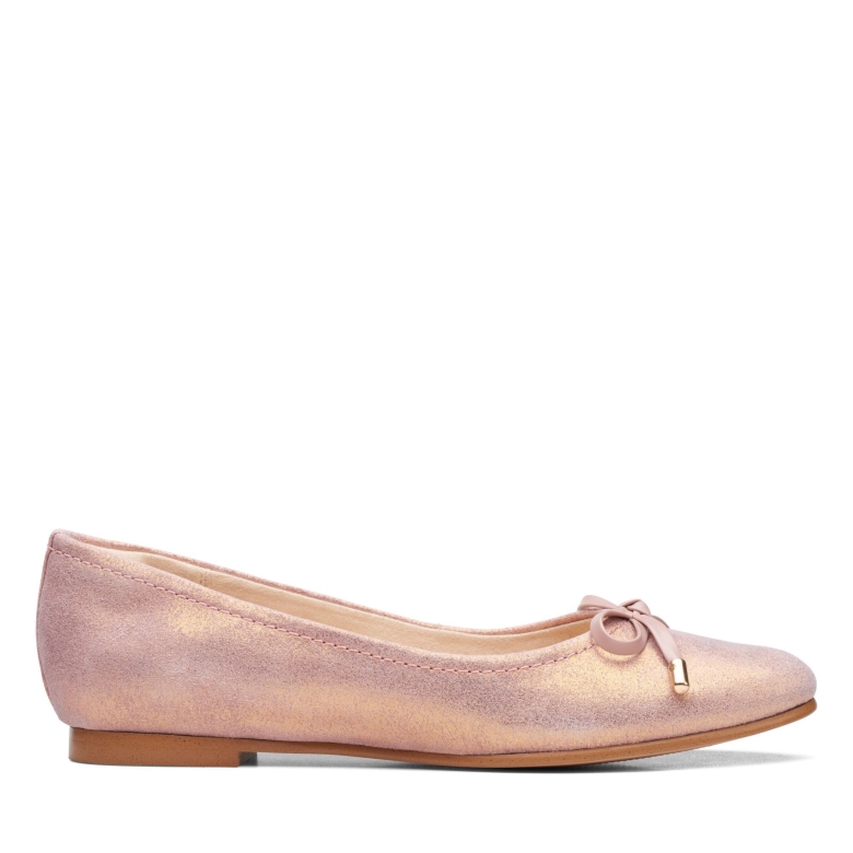 Grace Lily Clarks Pink Metallic