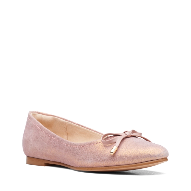 Grace Lily Clarks Pink Metallic
