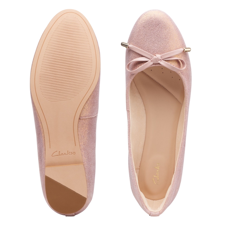 Grace Lily Clarks Pink Metallic