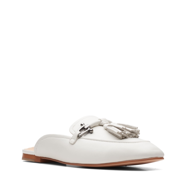 Pure2 Weiße Clarks Trimmen