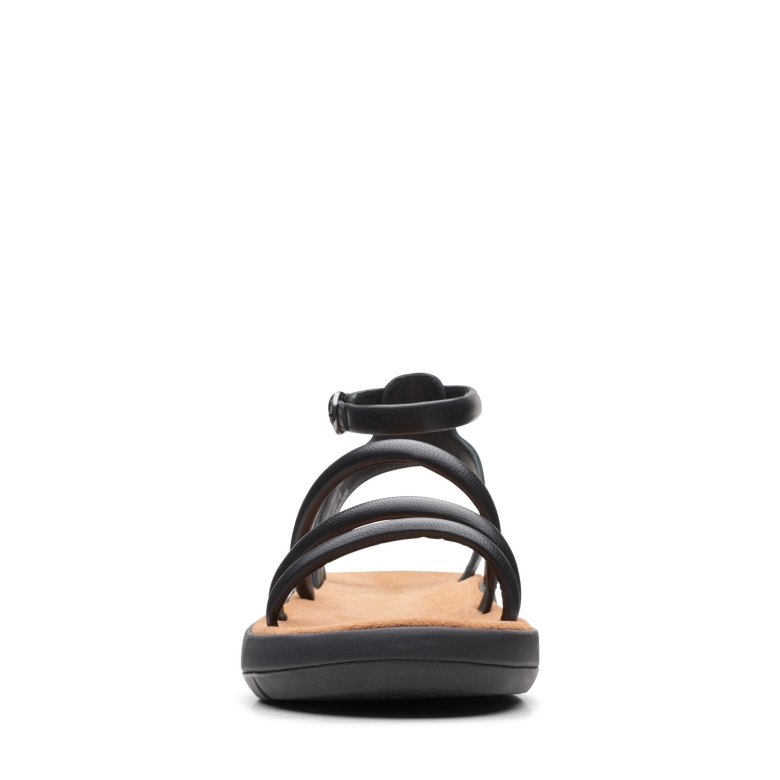 Schwarzes Leder Im Clarks-jemsa-stil