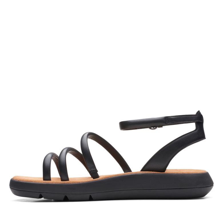 Schwarzes Leder Im Clarks-jemsa-stil