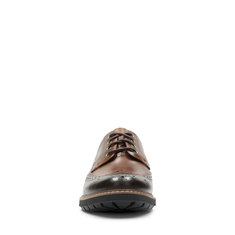 Batcombe Wing Dunkelbraunes Leder Clarks