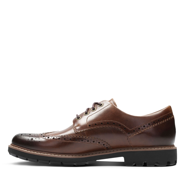 Batcombe Wing Dunkelbraunes Leder Clarks