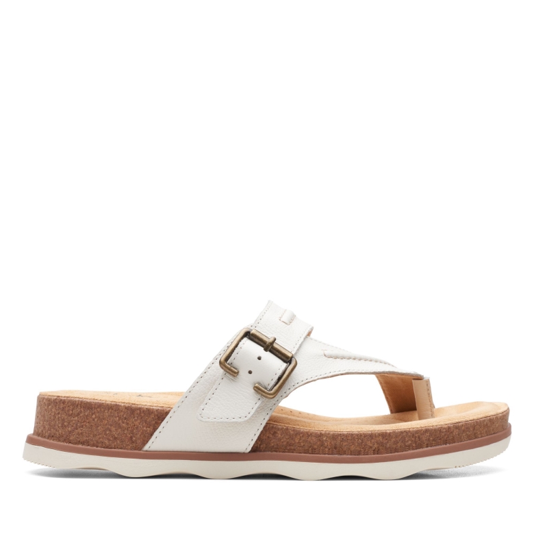 Brynn Madi Clarks Weißes Leder