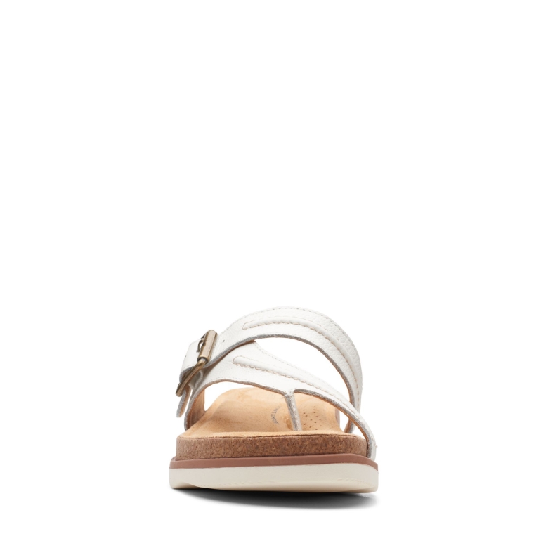 Brynn Madi Clarks Weißes Leder