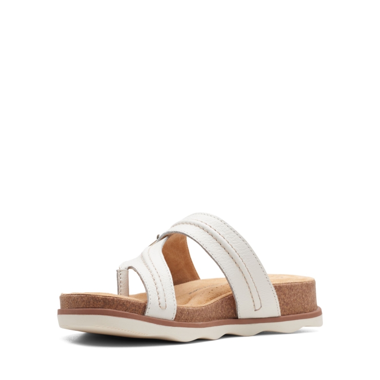 Brynn Madi Clarks Weißes Leder
