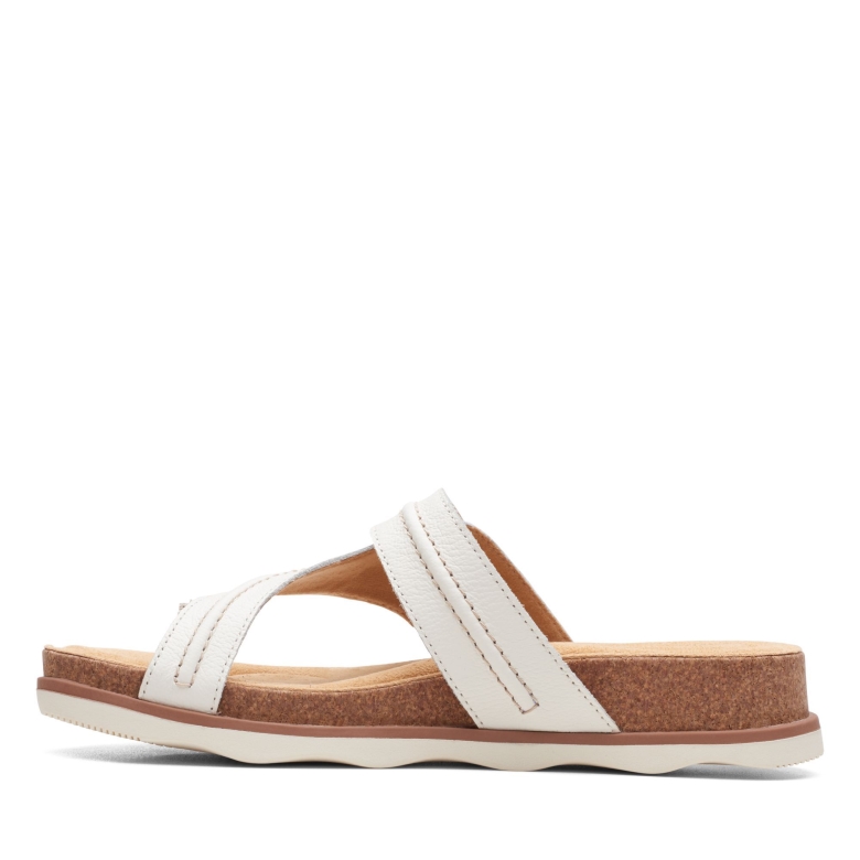 Brynn Madi Clarks Weißes Leder