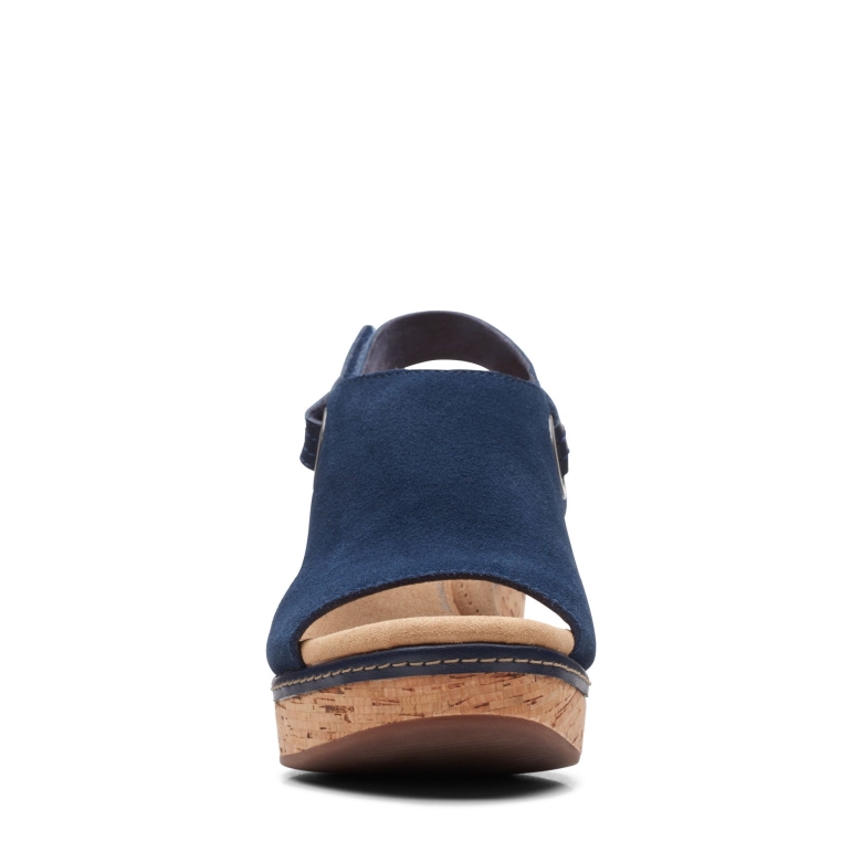 Marineblaues Wildleder Giselle Sea Clarks