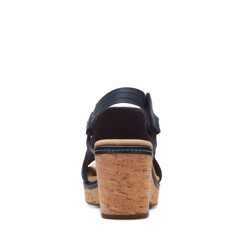 Marineblaues Wildleder Giselle Sea Clarks