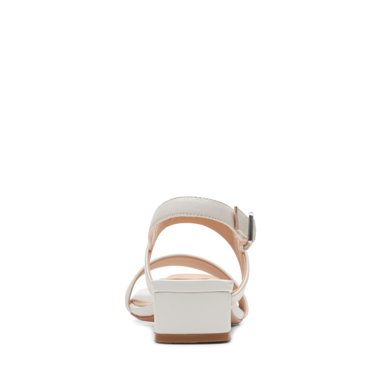 Weißes Leder Seren25 Armband Clarks