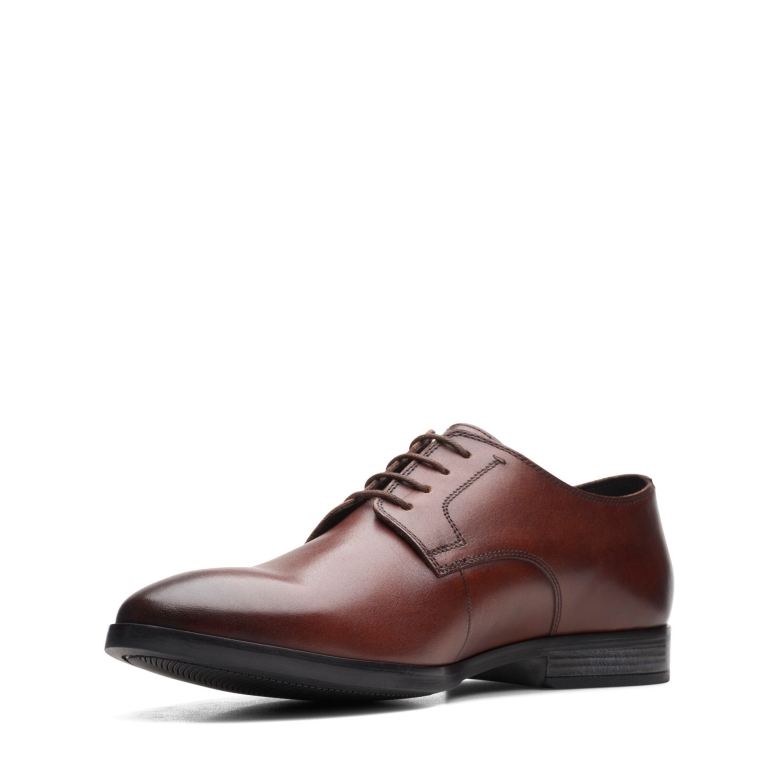 Braunes Leder Bradish Lace Clarks