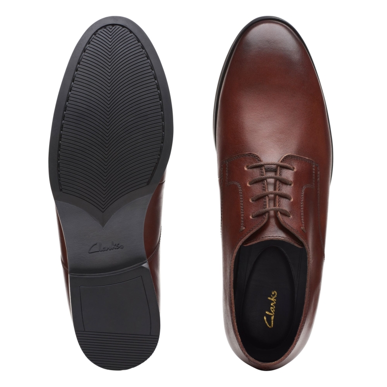 Braunes Leder Bradish Lace Clarks