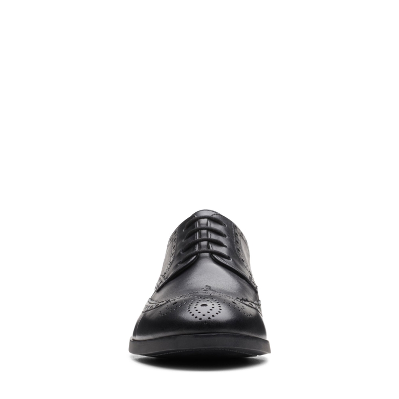 Bradish Limit Clarks Schwarzes Leder
