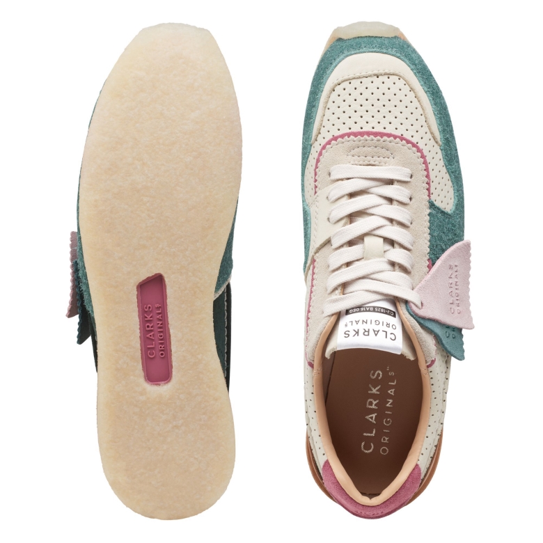 Tor Run Clarks Grün Kombi