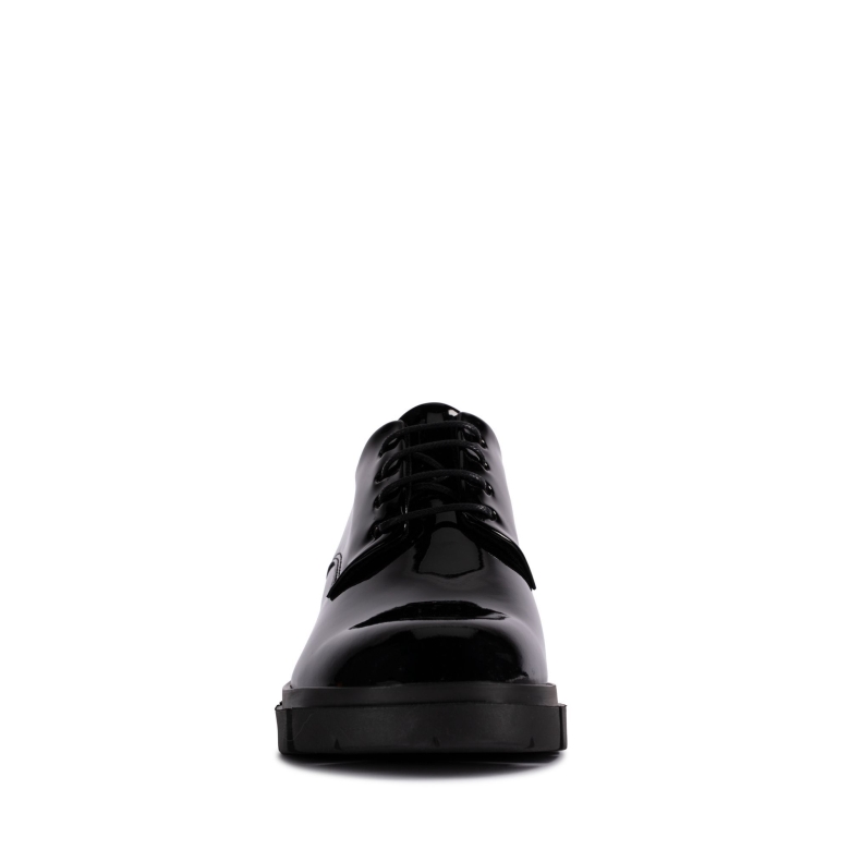 Teala Lace Clarks Schwarzer Pat