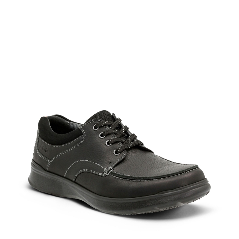 Schwarze, ölige Cotrell Edge Clarks