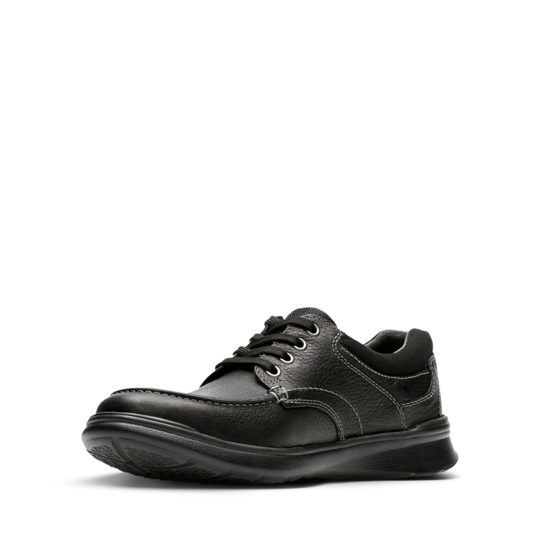 Schwarze, ölige Cotrell Edge Clarks