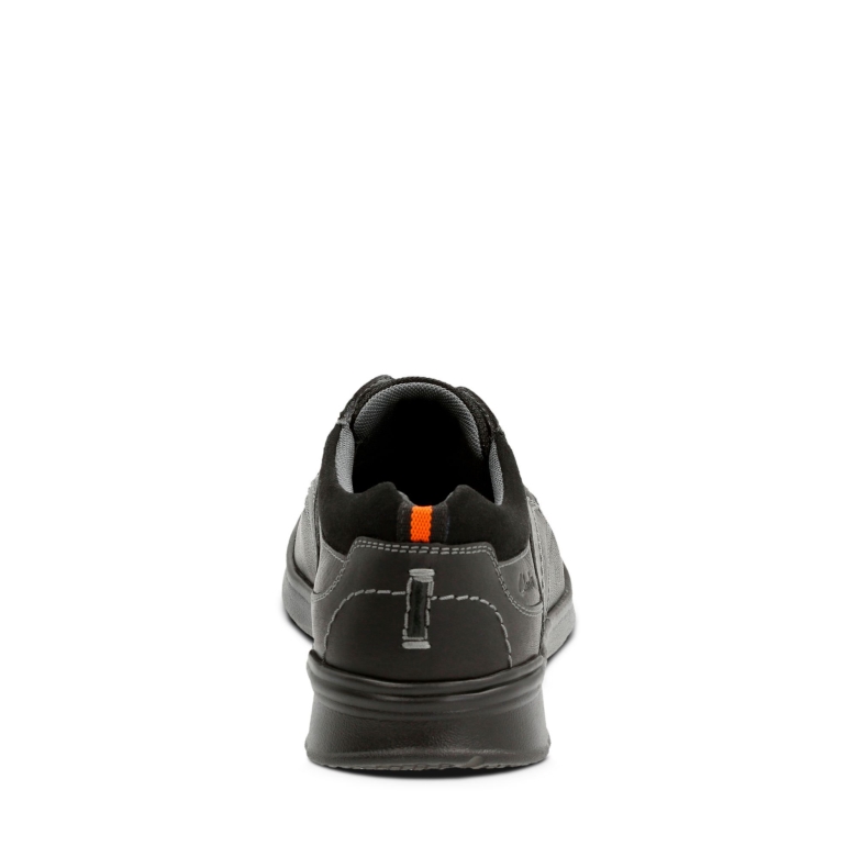 Schwarze, ölige Cotrell Edge Clarks