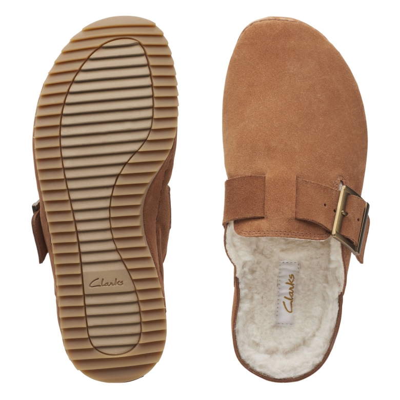 Hellbrauner, Gefütterter Sde Brookleigh Mule Clarks